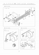 16 TAPE GUIDE ASSEMBLY