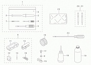 DLN-9010SS - 14. ACCESSORIE PART COMPONENTS