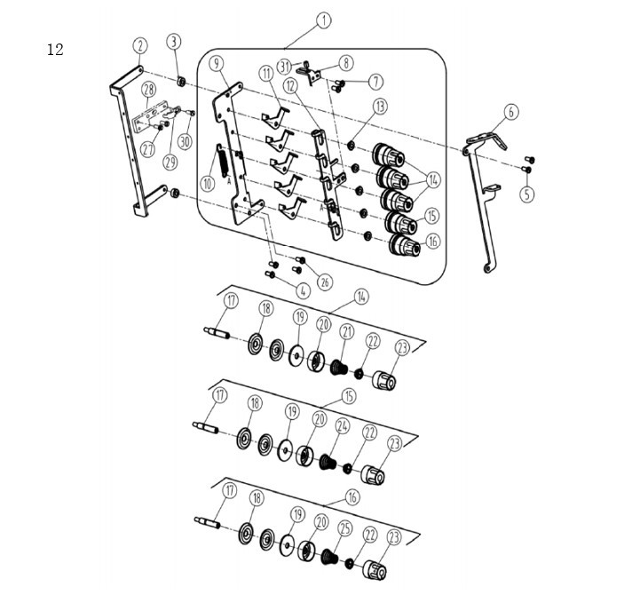 13 Thread Loosing Assemblies (one) фото