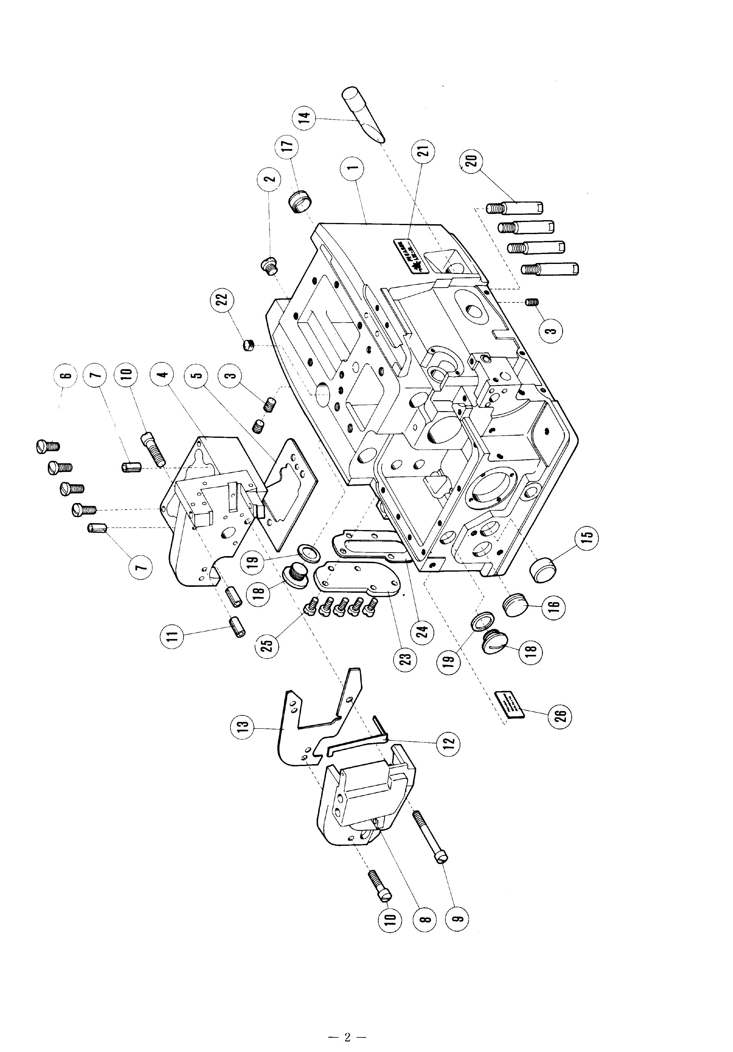 1 MACHINE BED FRAME