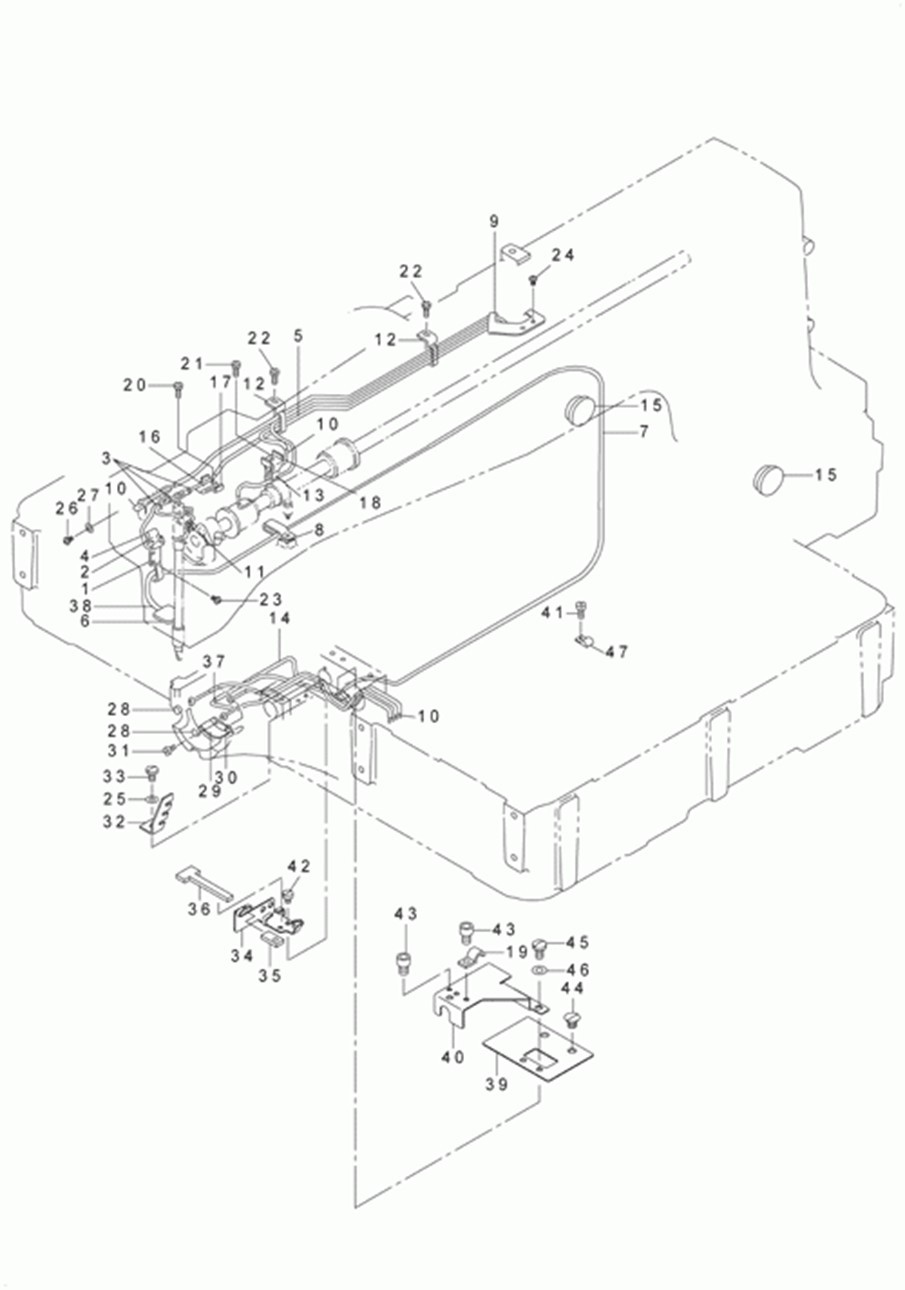 AMS-224C - 14.LUBRICATION COMPONENTS