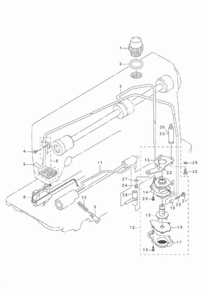 DDL-8700-7 - 9. OIL LUBLICATION COMPONENTS