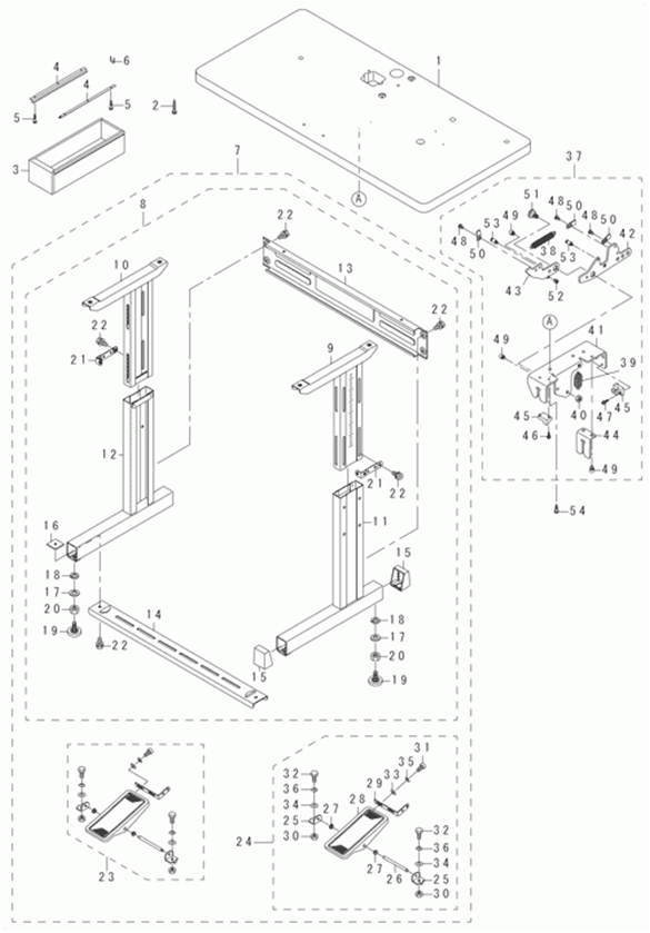 LBH-1790 - 10. TABLE COMPONENTS