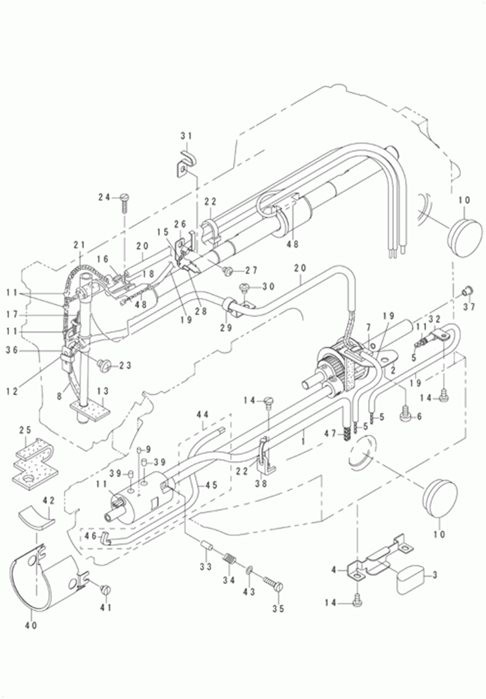 LK-1941ZA - 13.LUBRICATION COMPONENTS