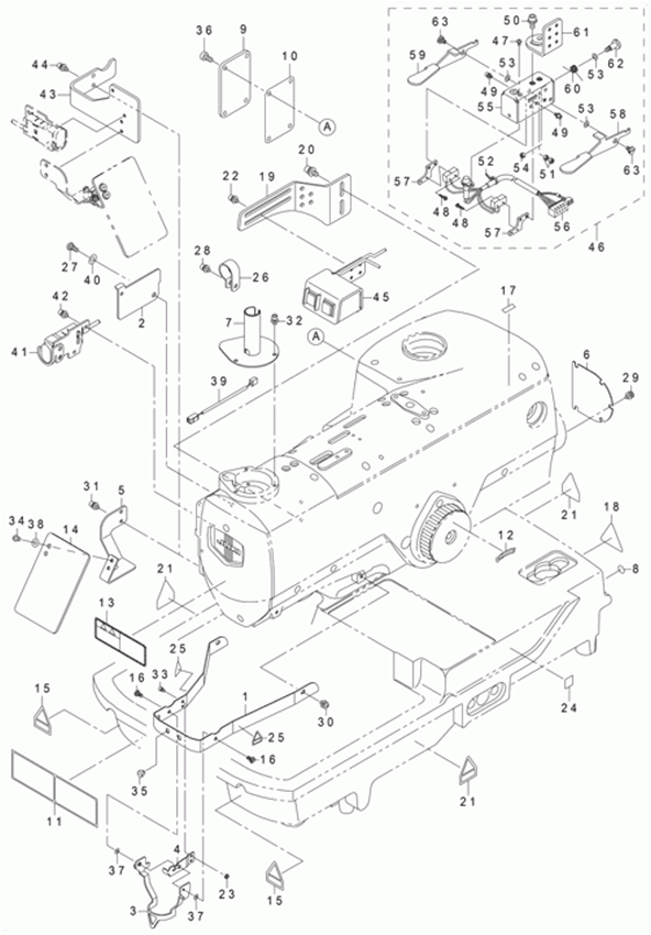 MEB-3200CS - 2. FRAME & MISCELLANEOUS COVER COMPONENTS(2)