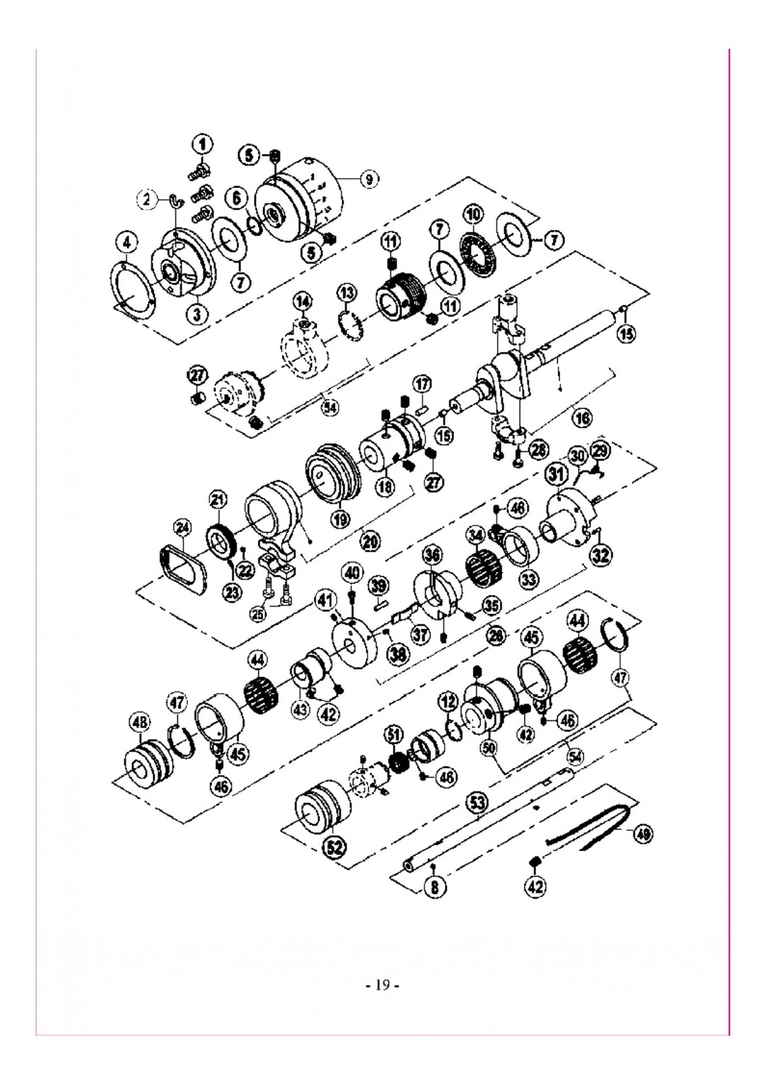 4 Сrankshaft Drive asscmblics