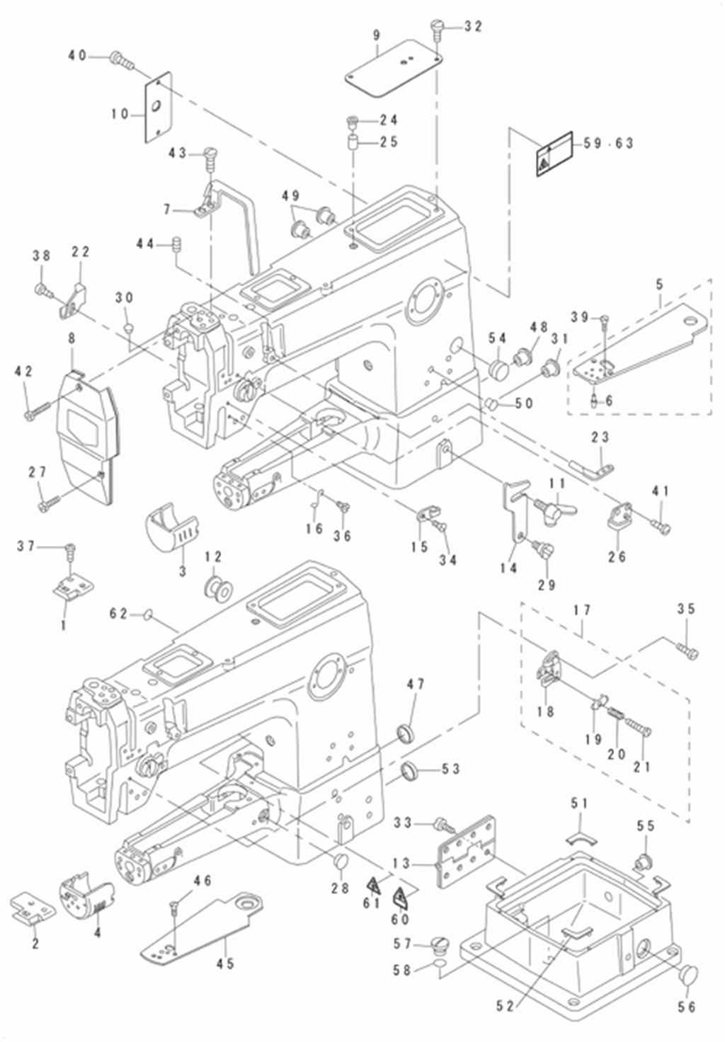 DSC-244-7 - 1.FRAME &amp;amp; MISCELLANEOUS COVER COMPONENTS