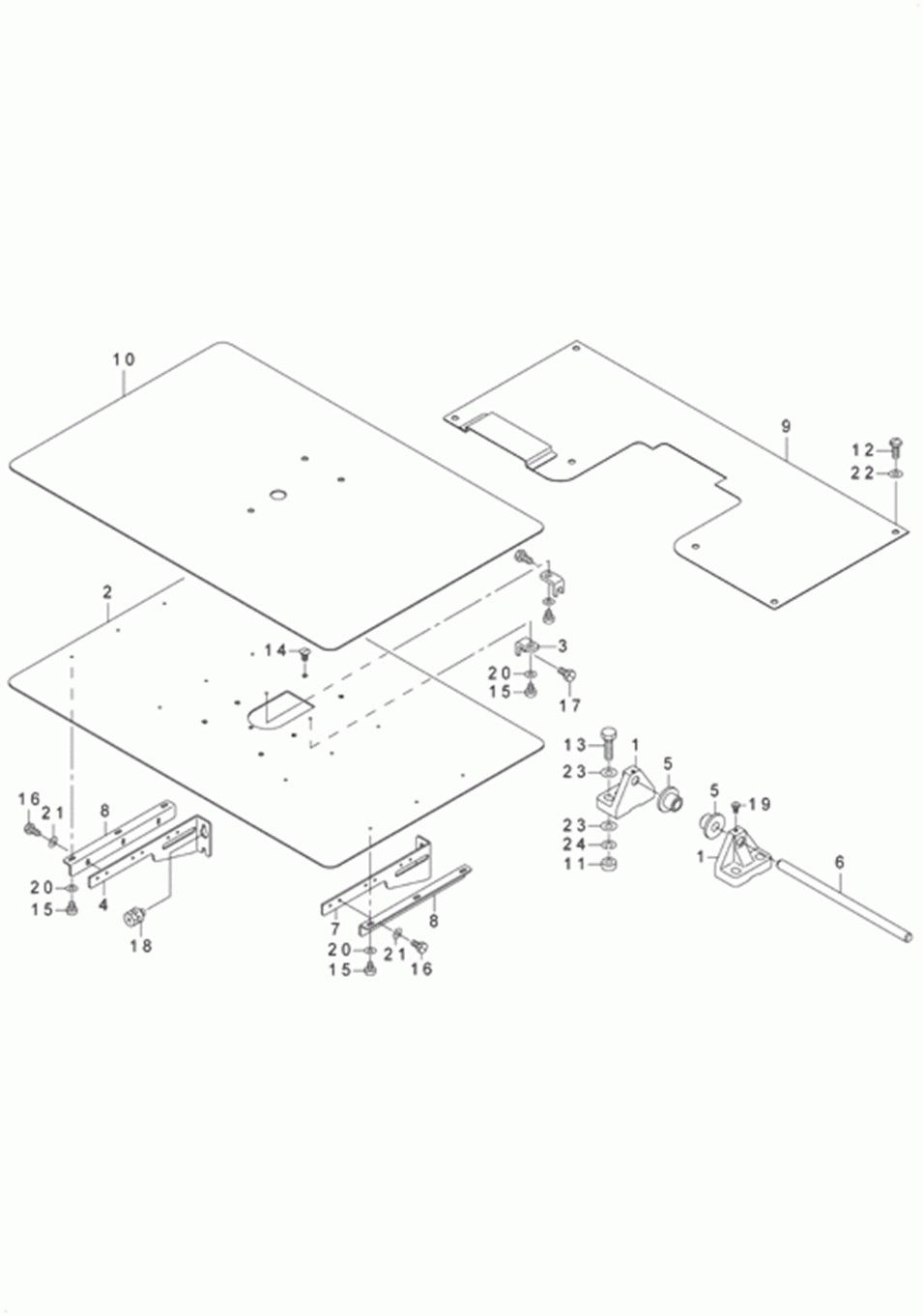 AMS-223C - 3. FRAME & MISCELLANEOUS COVER COMPONENTS (3)