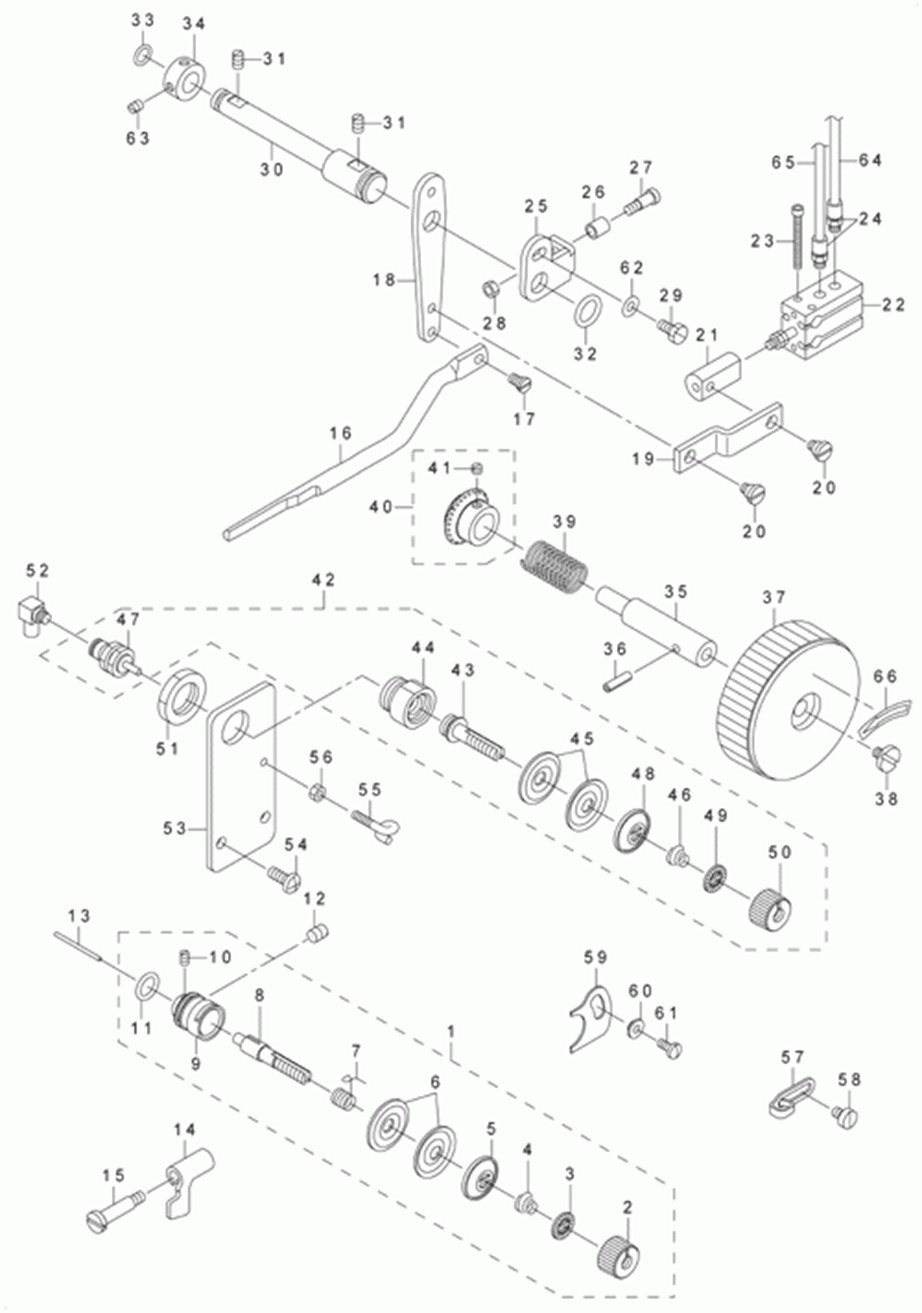 AVP-875S - 7. THREAD RISING COMPONENTS