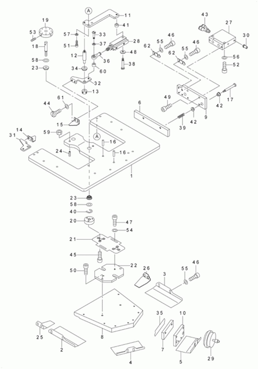 AVP-875A - 20. CREASE GAGE COMPONENTS