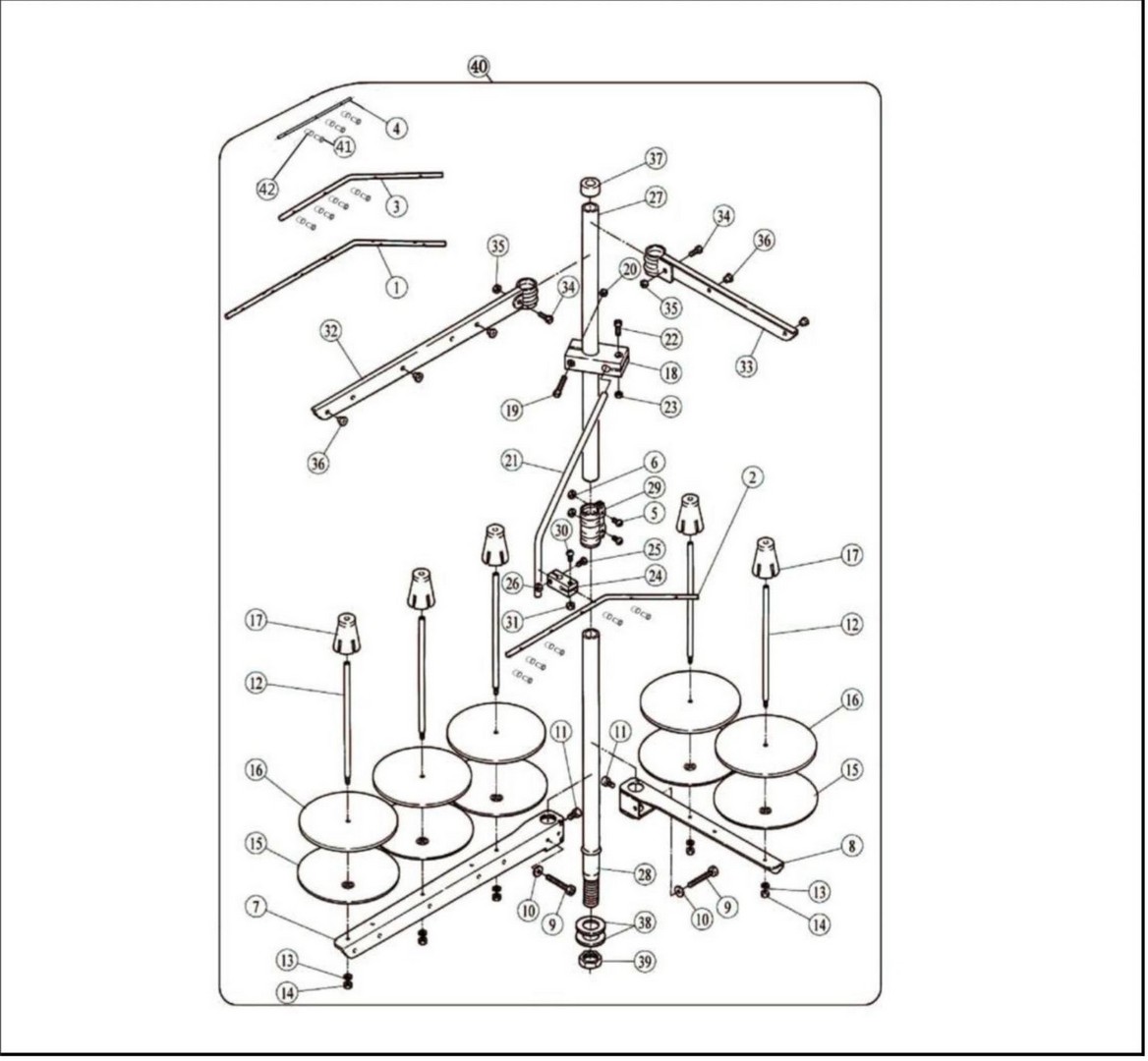 24 Thread Stand фото