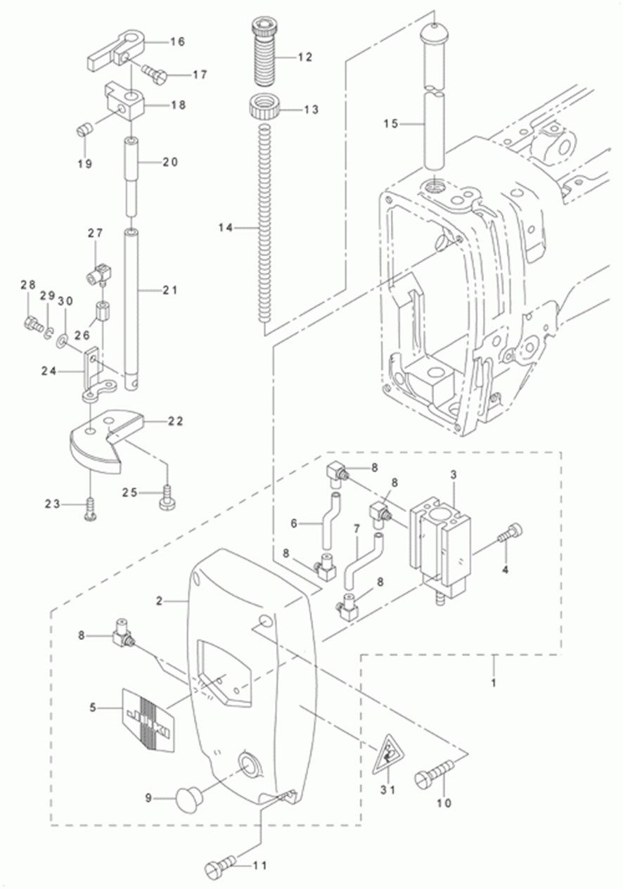 AVP-875S - 6. PRESSER MECHANISM COMPONENTS