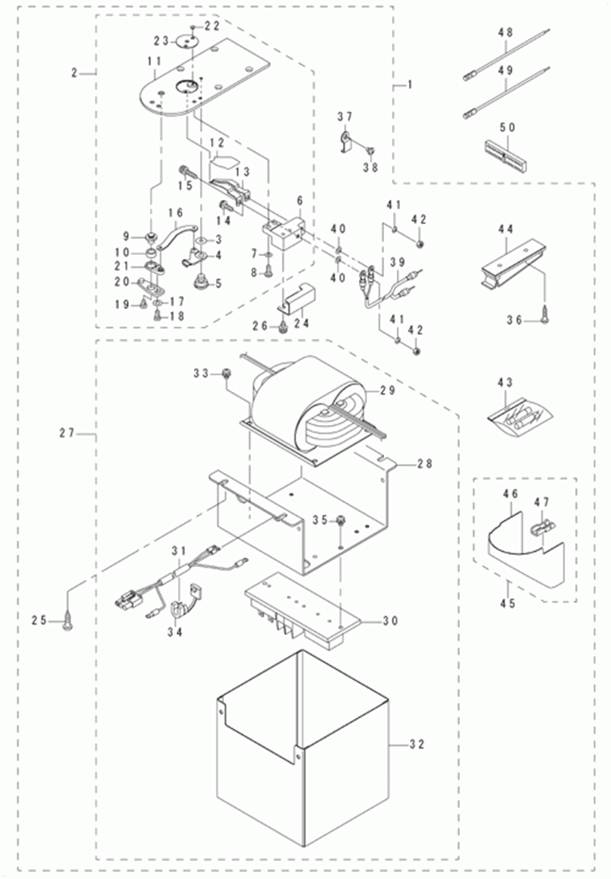 LK-1942HA - 23.OPTIONAL PART COMPONENTS(2)