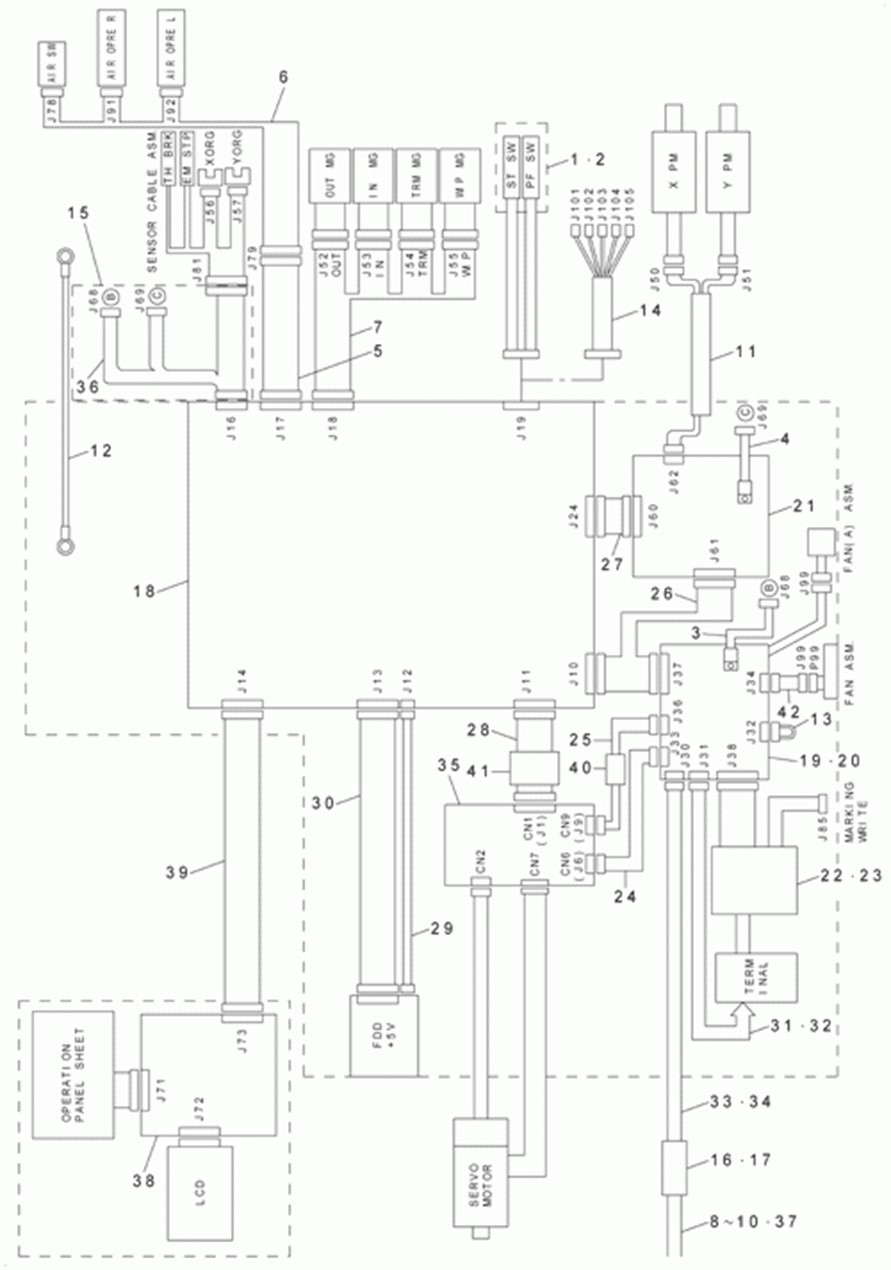 AMS-210D - 20.WIRING DIAGRAM