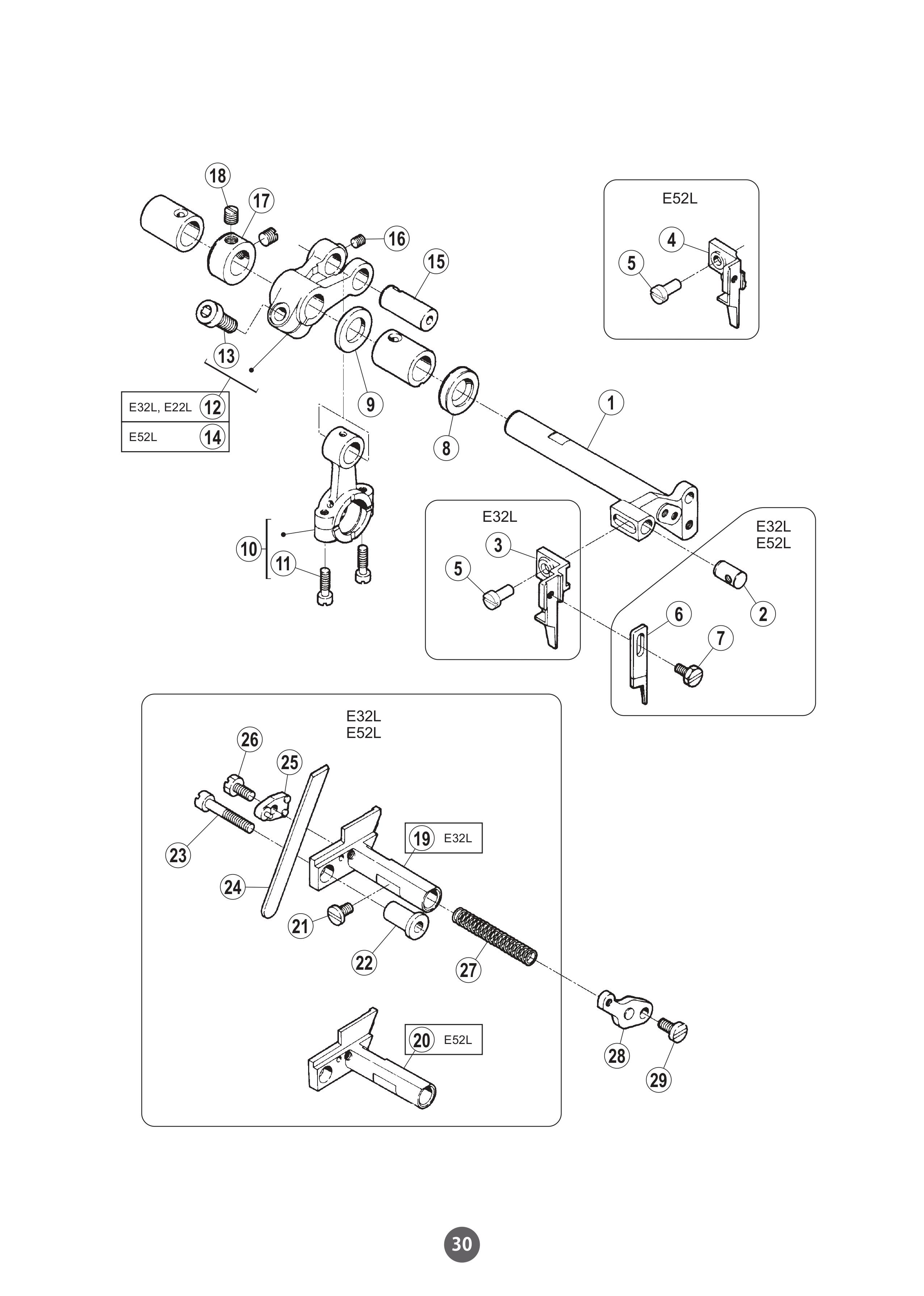 15 KNIFE DRIVE MECHANISM фото