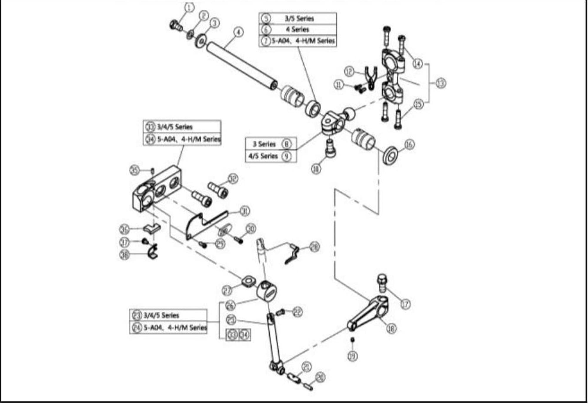 12 Upper Looper Drive Mechanism