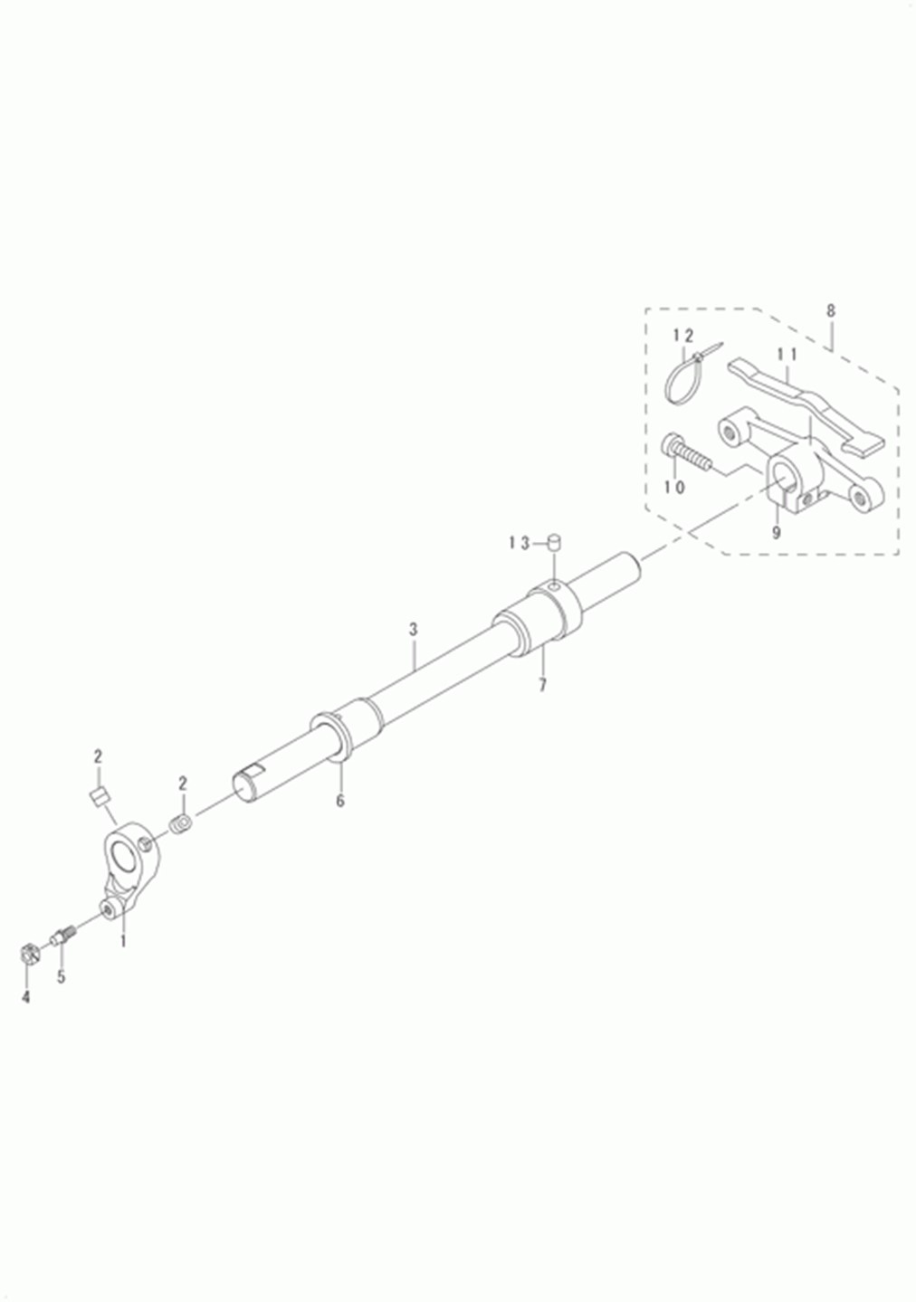 LU-1565 - 5. NEEDLE BAR ROCKING COMPONENTS