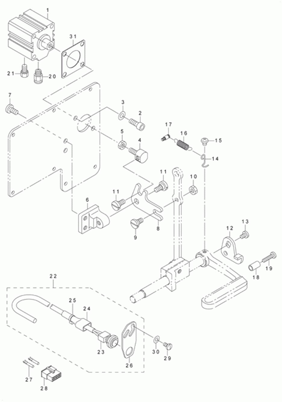 DNU-1541-7 - 7.AUTOMATIC BACK COMPONENTS