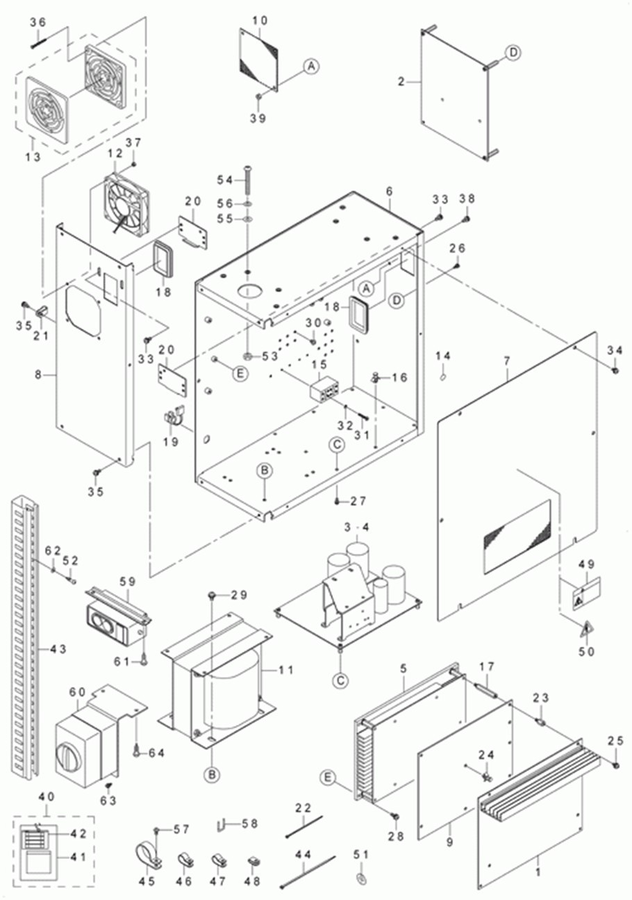 MOL-254 - 24. CONTROL BOX COMPONENTS