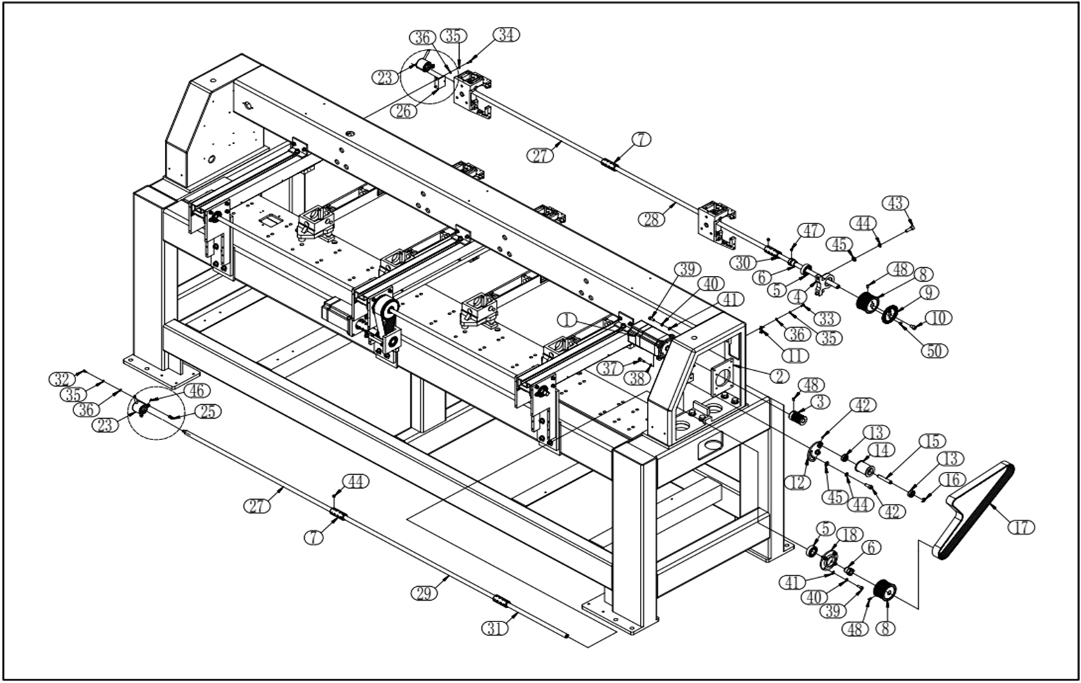 RiCOMA Серия C - 21021V1 - CTS Main Drive System