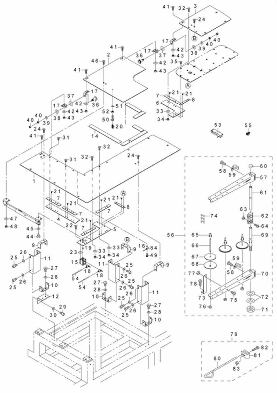 AVP-875A - 37. EXCLUSIVE PARTS FOR AW-2(2)