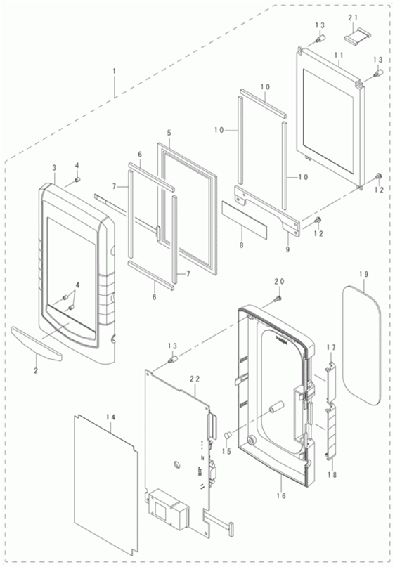 LBH-1790 - 13. OPERATION PANEL COMPONENTS