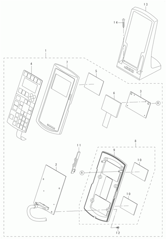 LBH-1790 - 12. OPERATION BOX COMPONENTS