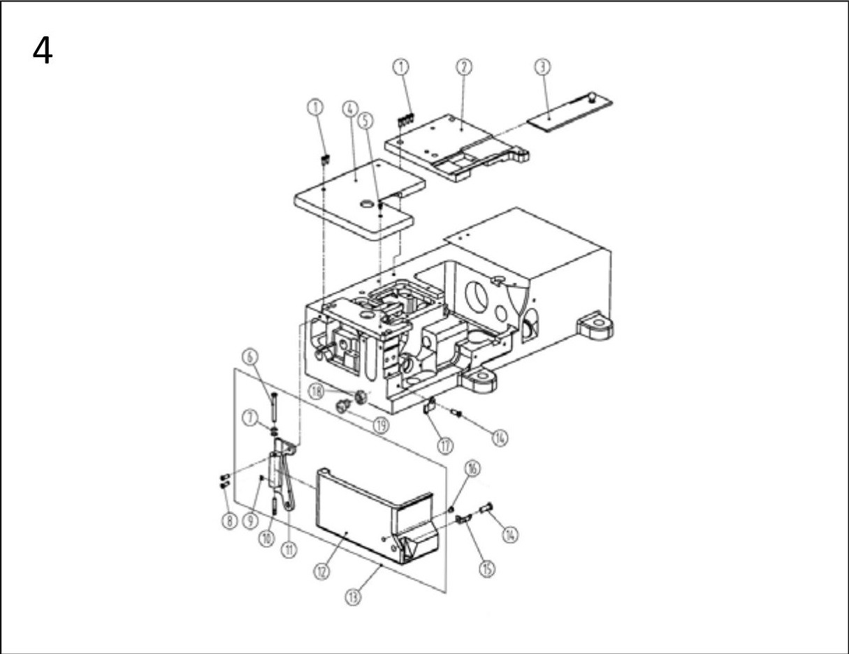 4 Cloth Plate Assemblies