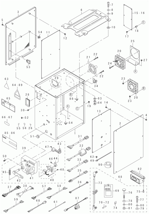 LBH-1790 - 11. CONTROL BOX COMPONENTS