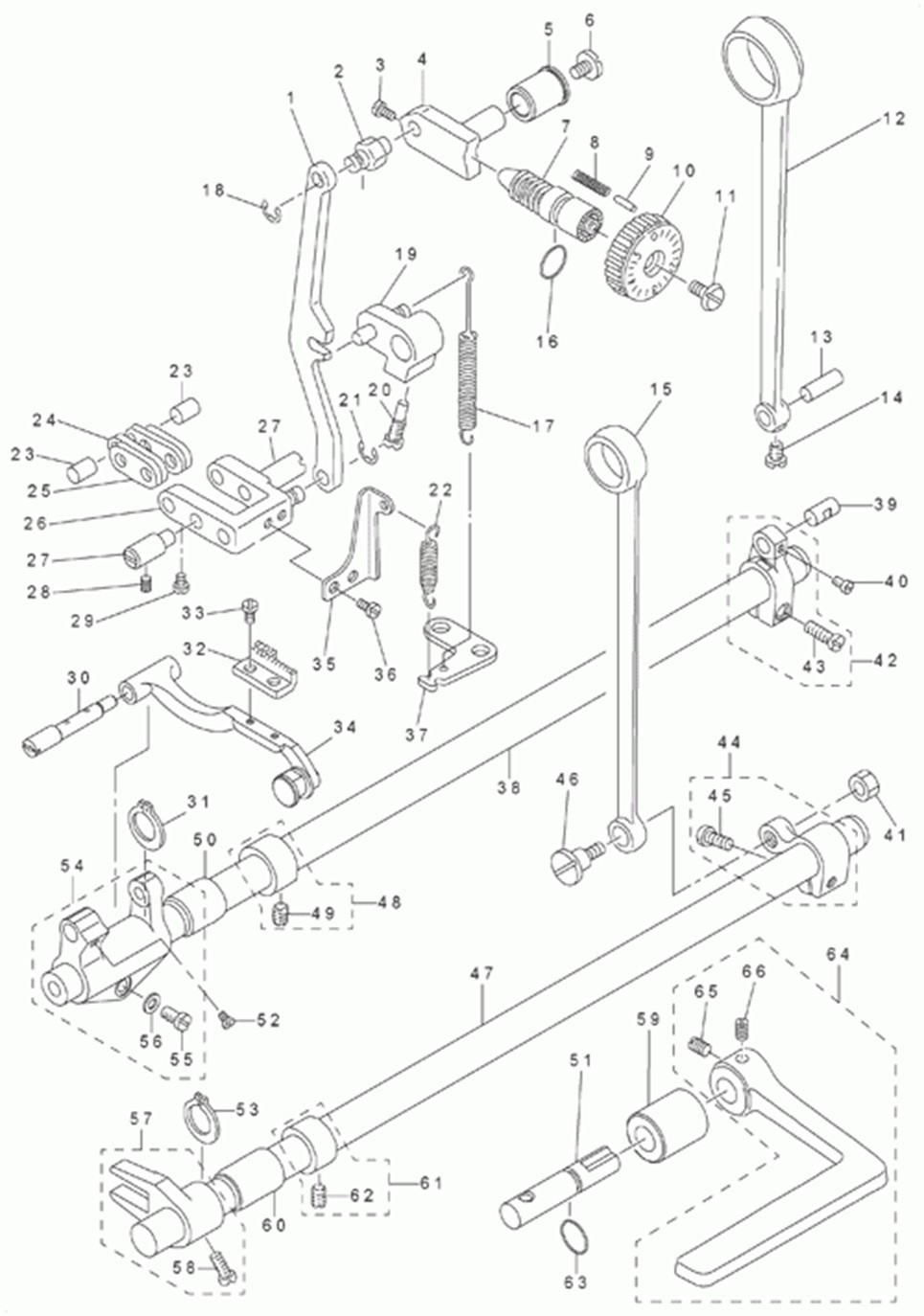 DLM-5200N - 5. FEED MECHANISM COMPONENTS