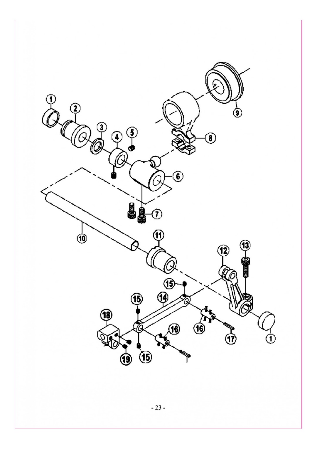 6 Needle Feeding assemblies