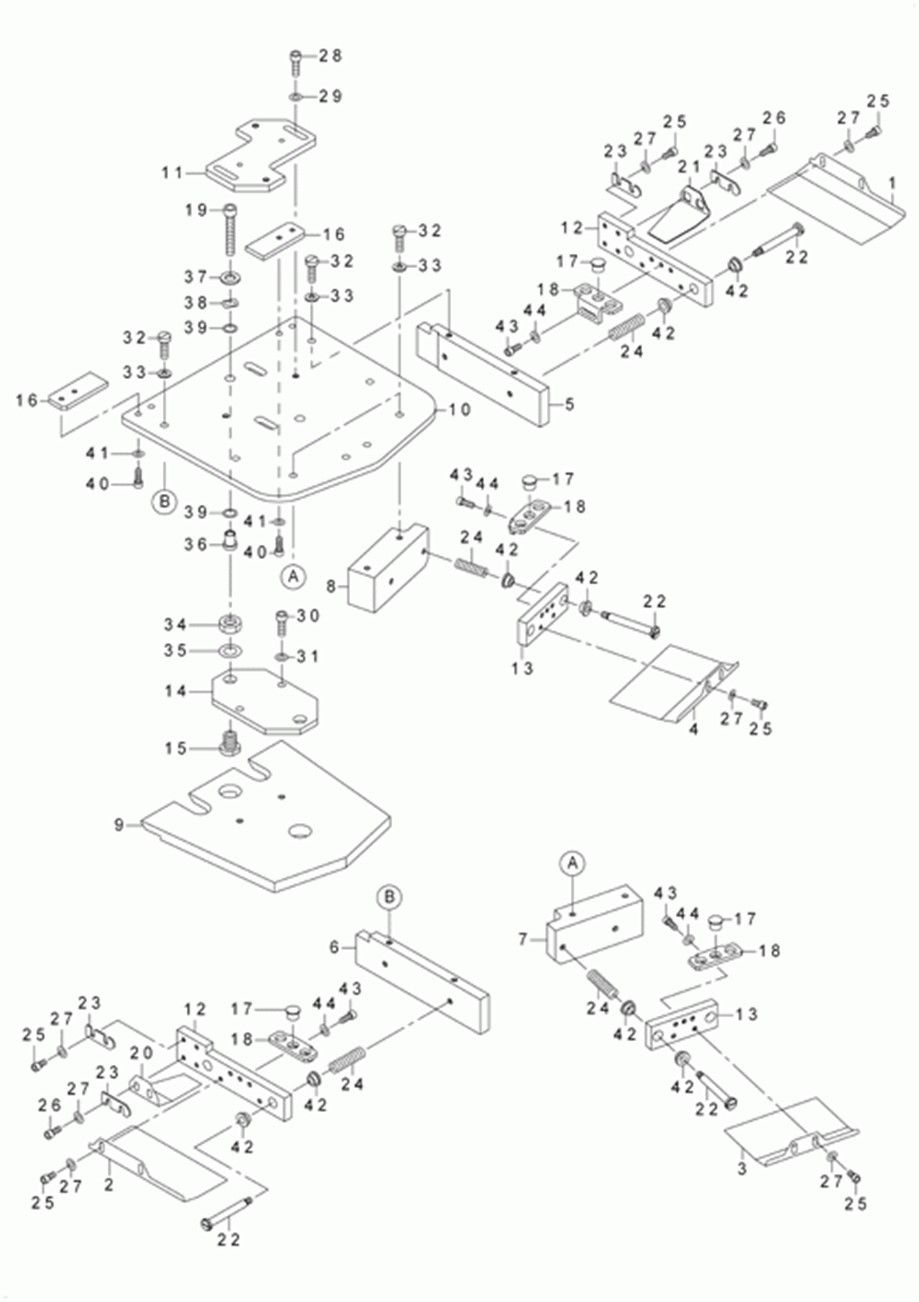 AVP-875A - 21. REPLACEMENT GAUGE KIT COMPONENTS