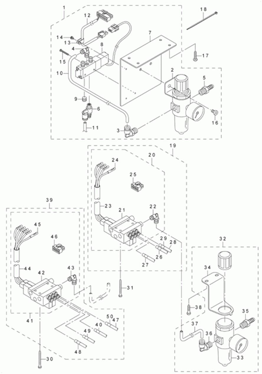 DNU-1541-7 - 14.AIR MECHANISM COMPONENTS