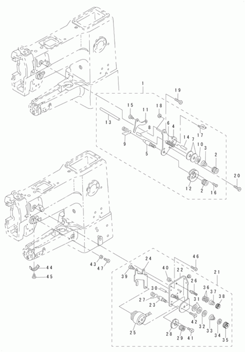 DSC-246 - 8.THREAD TENSION COMPONENTS