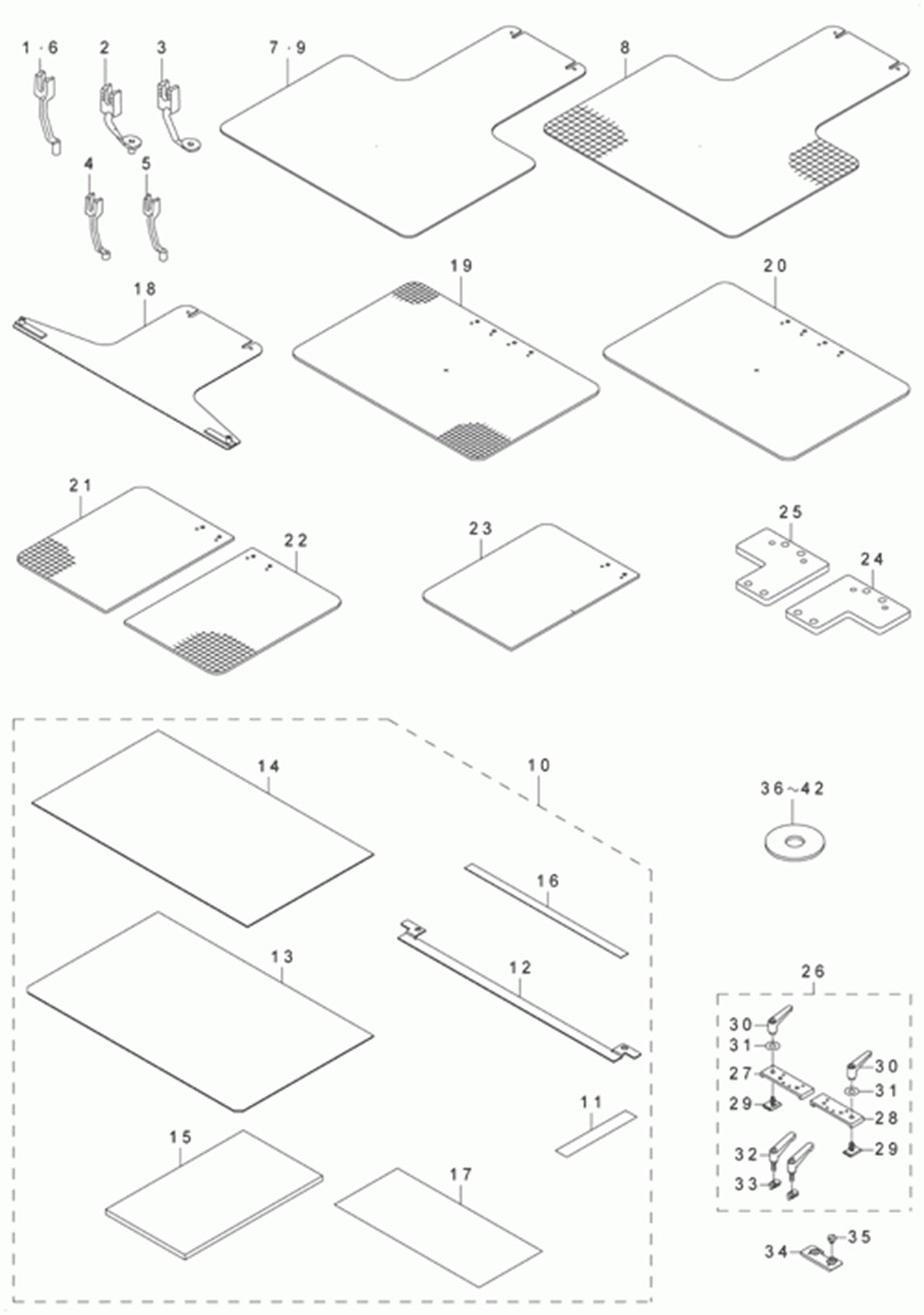 AMS-223C - 24. OPTIONAL PART COMPONENTS