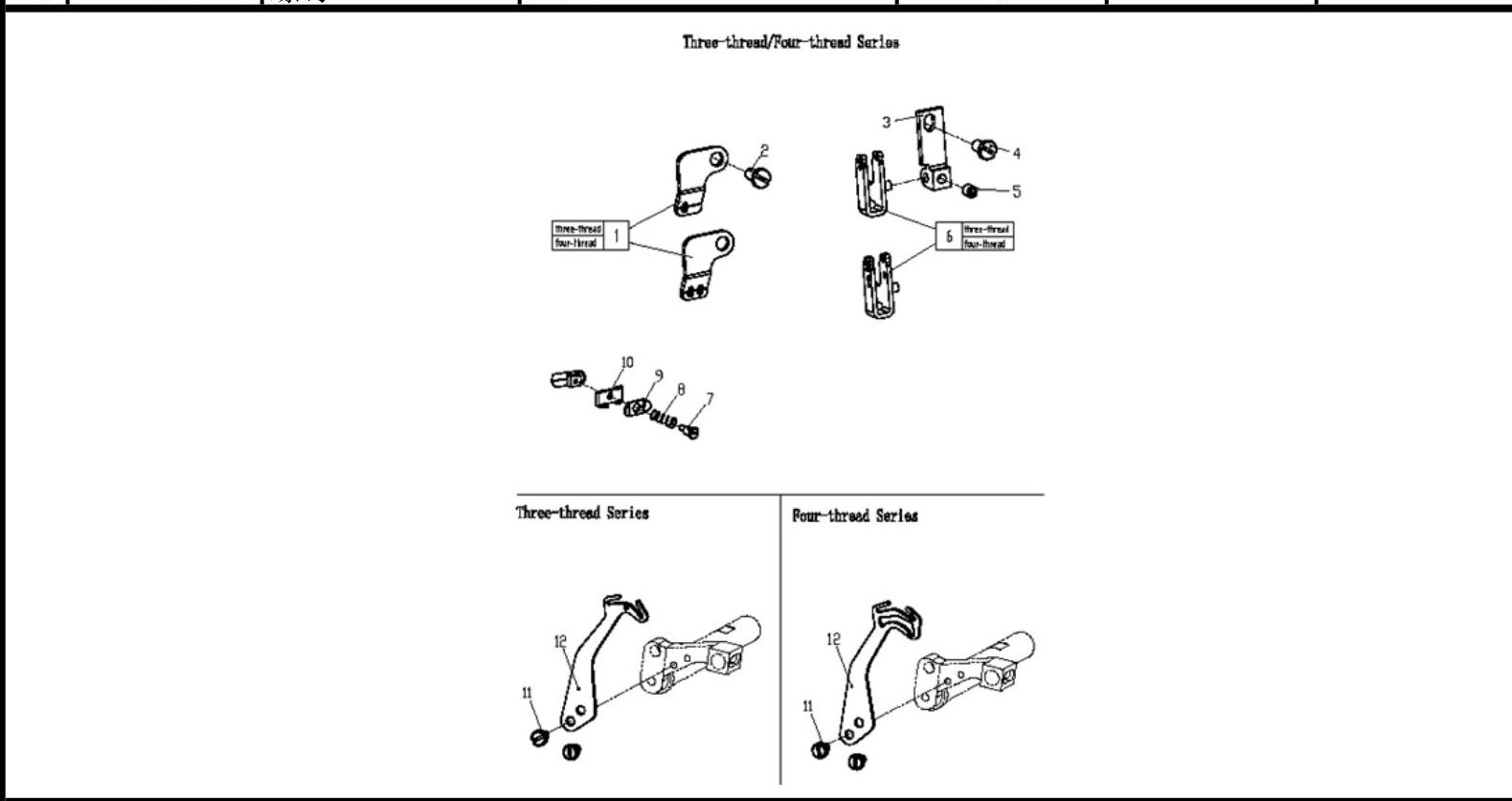 6 THREAD GUIDE AND THREAD TAKEUP фото