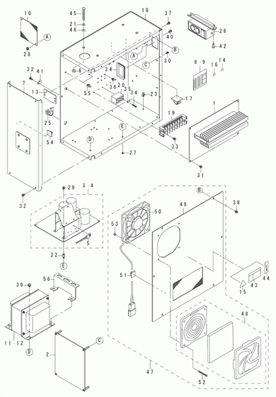 LK-1941ZA - 15.CONTROL BOX COMPONENTS