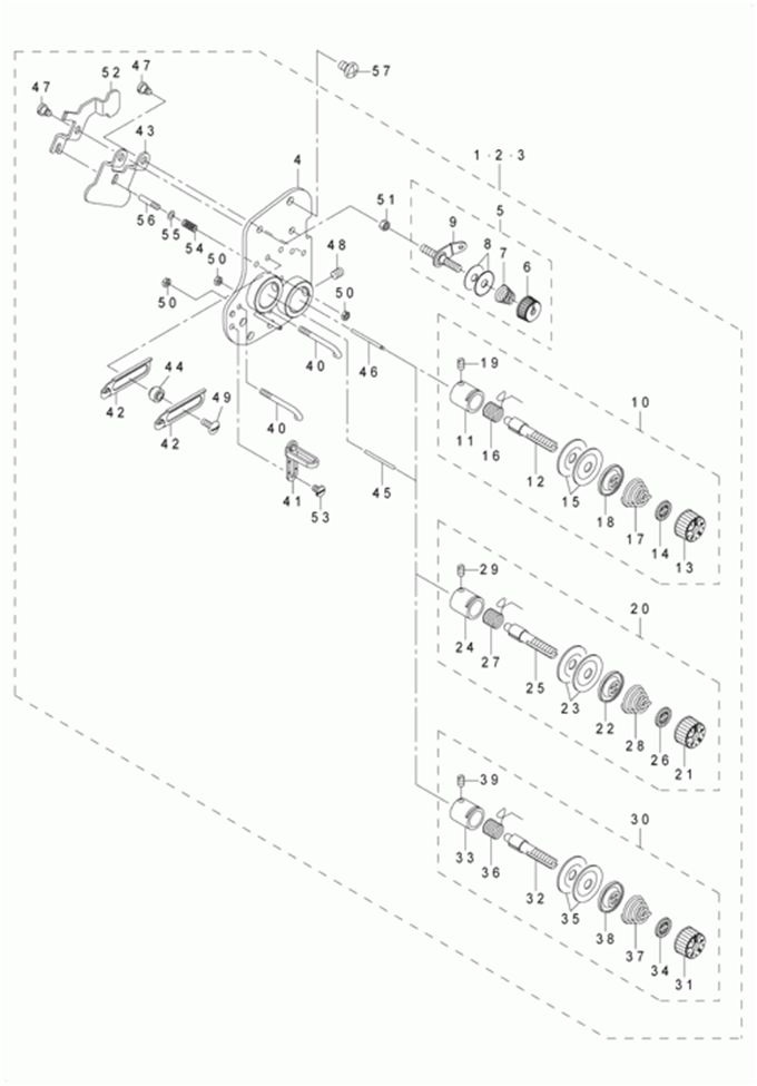 LH-3528ASF - 3.TENSION POST COMPONENTS