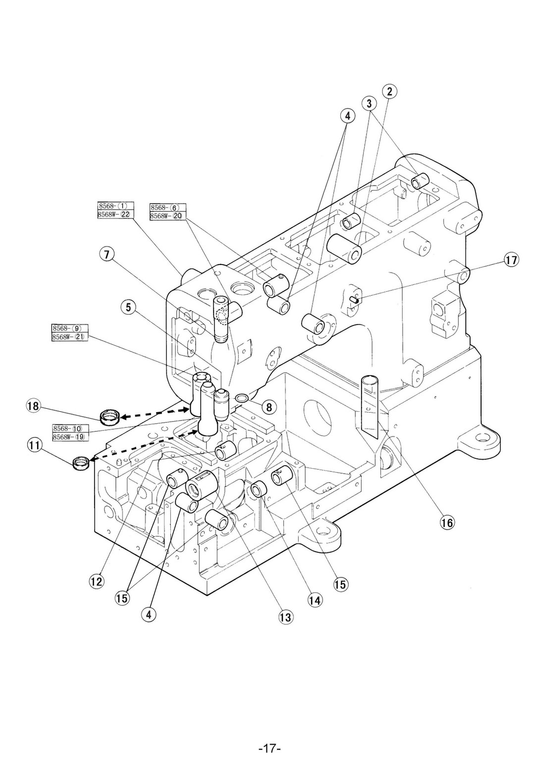 1 Bushing Assembly фото