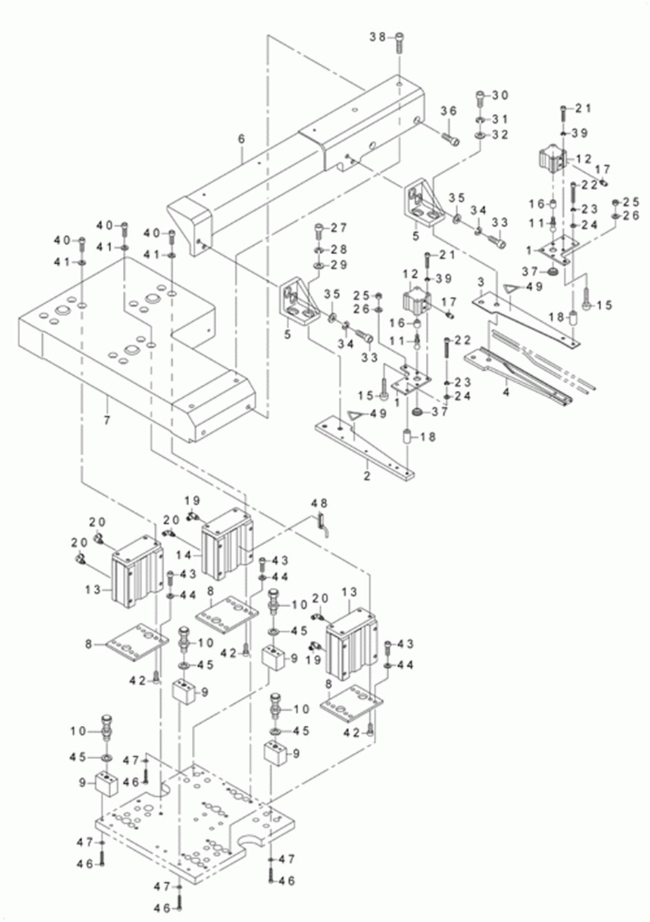 AVP-875A - 15. CLOTH PRESSER COMPONENTS