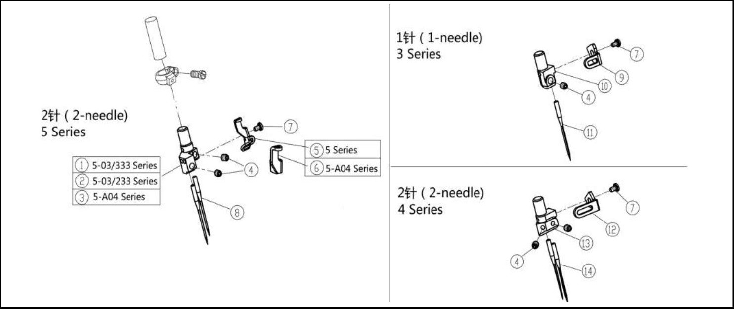 10 Needle Drive Mechanism (2) фото