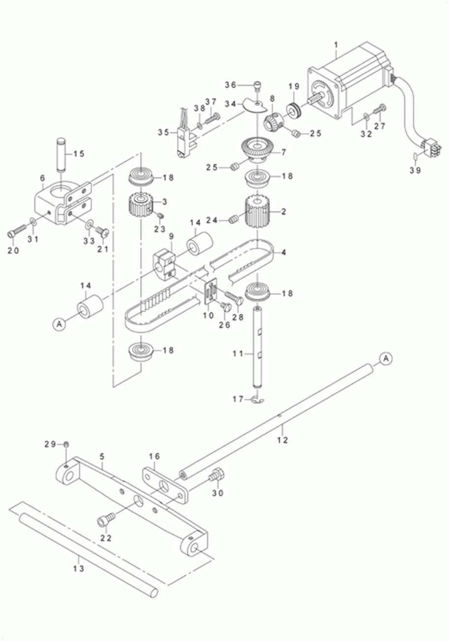 AMS-210D - 11.X-Y COMPONENTS (2)