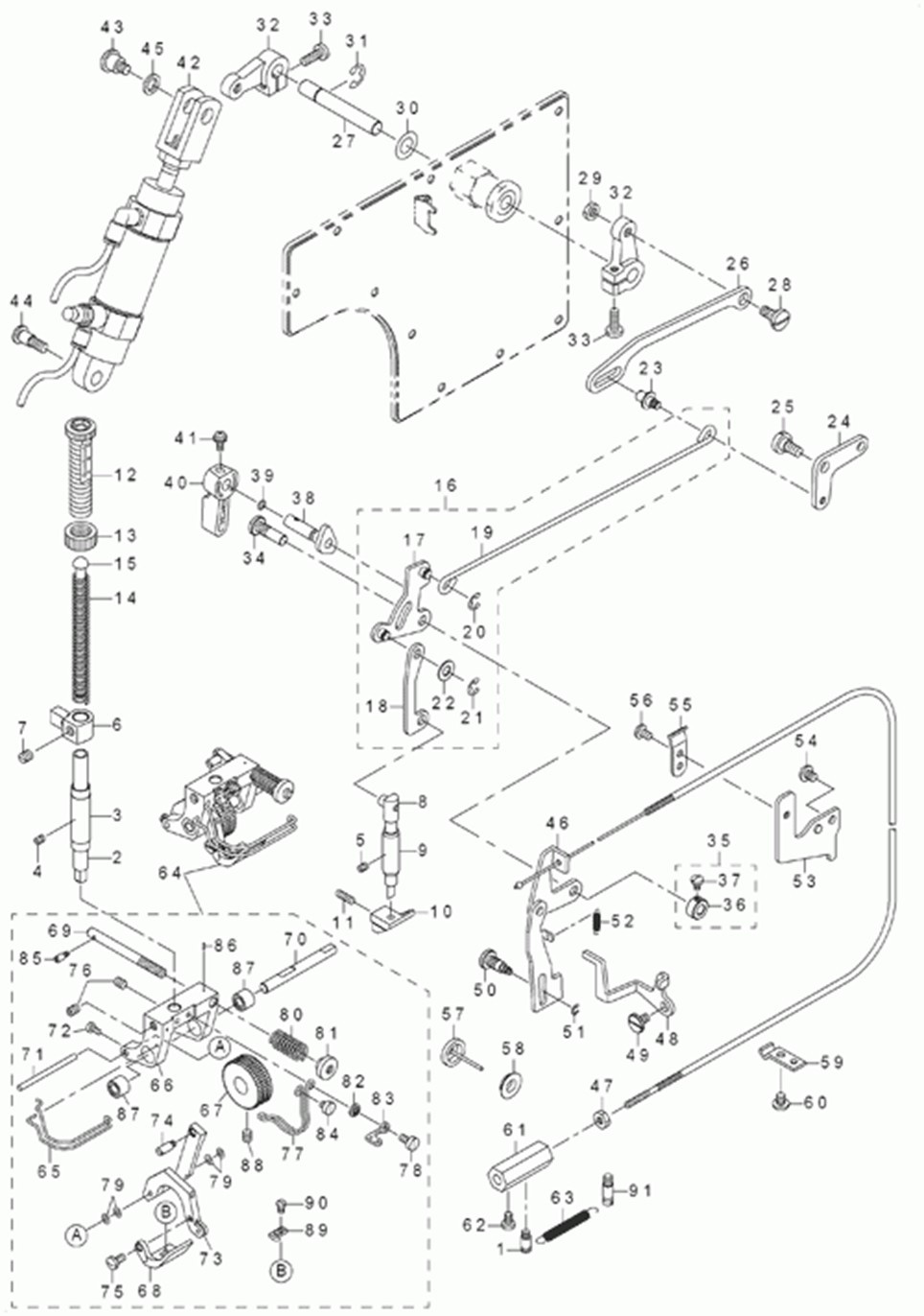 DLN-6390-7 - 4.HAND LIFTER COMPONENTS