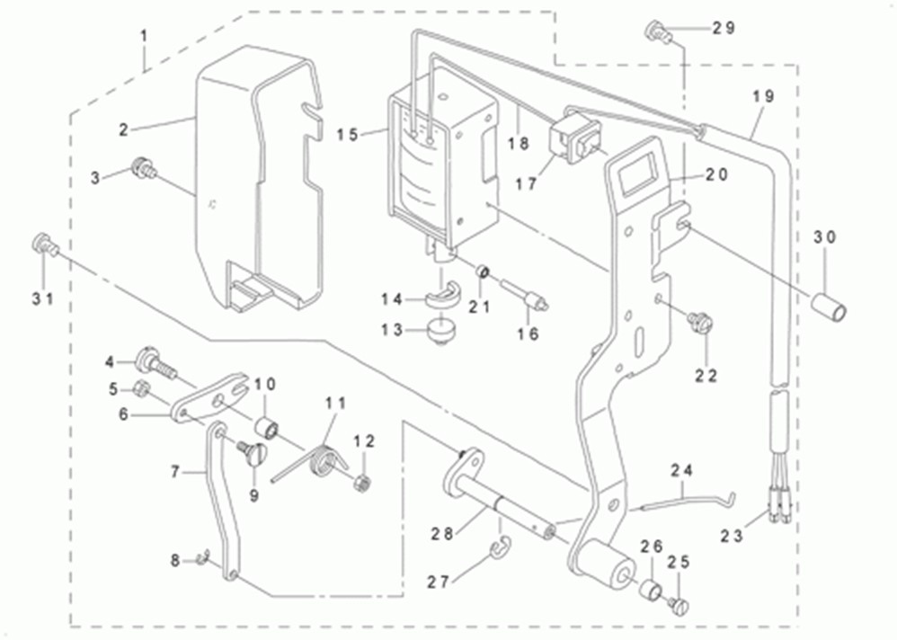 DLN-5410NJ-7 - 9. WIPER COMPONENTS