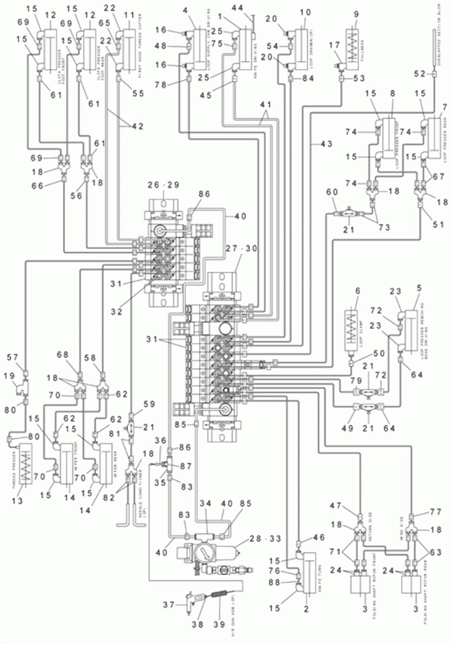 MOL-254 - 22. PNEUMATIC COMPONENTS