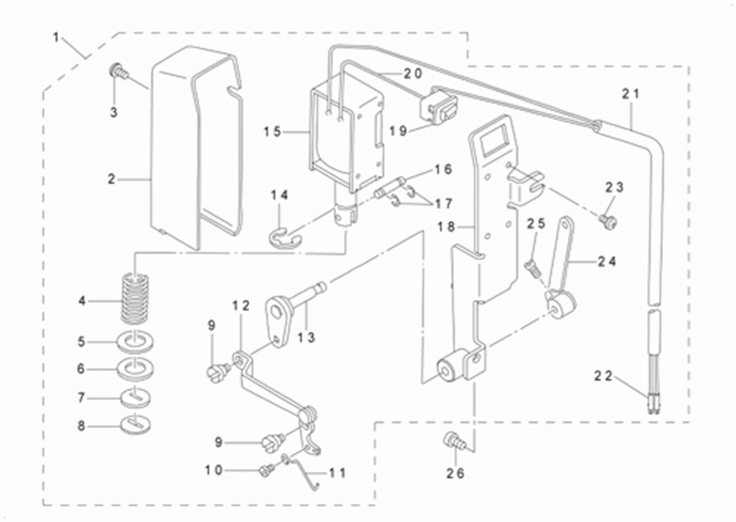 DLU-5490N - 10. WIPER COMPONENTS