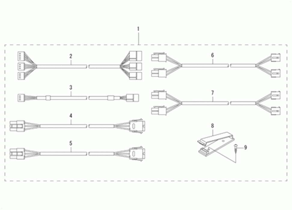 LK-1941ZA - 18.EXTENSION CABLE COMPONENTS