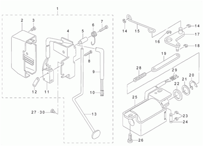 DDL-8700-7 - 7. AUTOMATIC REVERSE FEED COMPONENTS