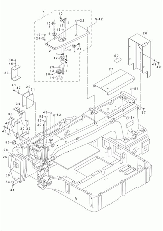 AMS-224C - 1.FRAME & MISCELLANEOUS COVER COMPONENTS (1)