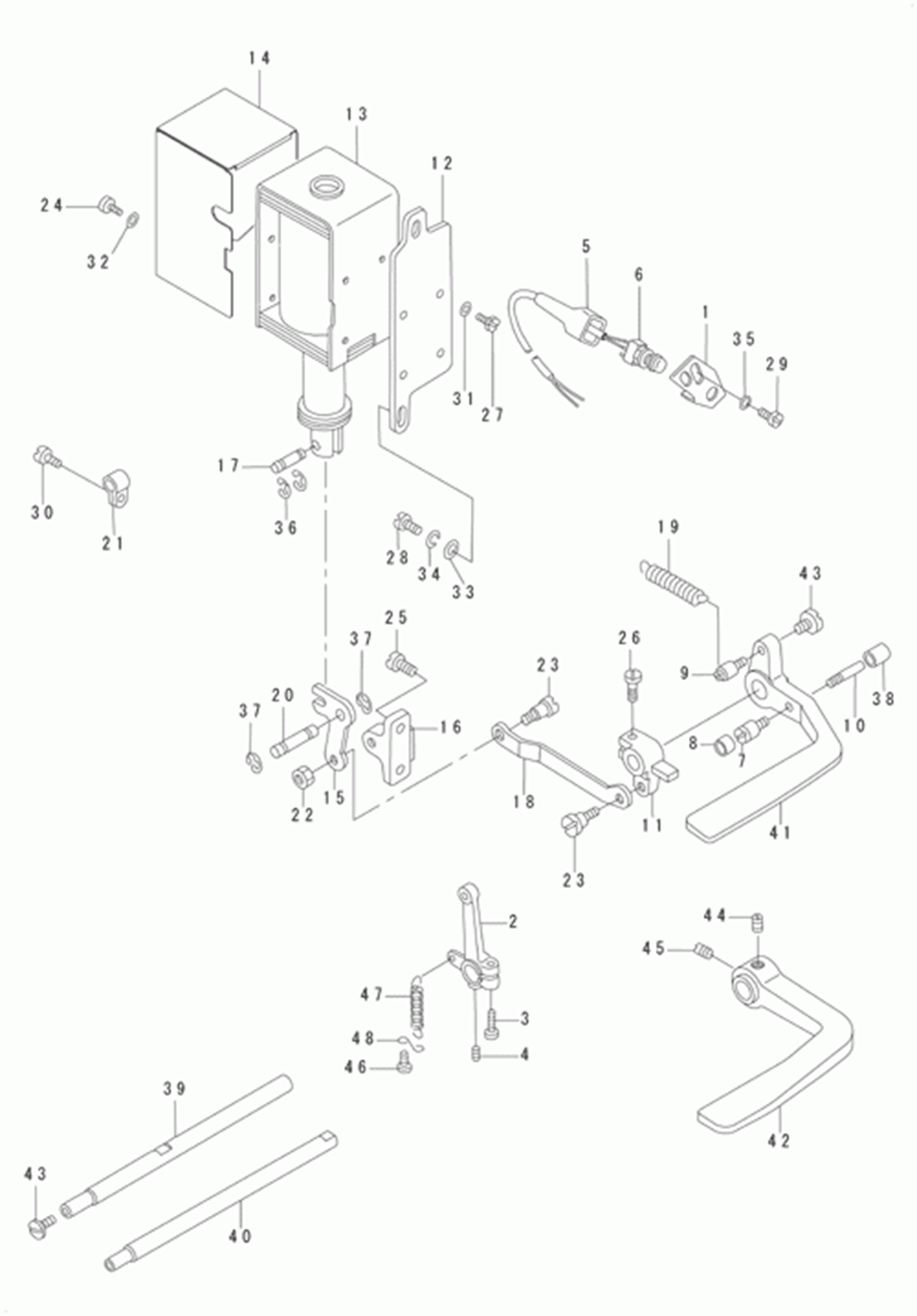 DSC-244-7 - 5.REVERSE FEED MECHANISM COMPONENTS